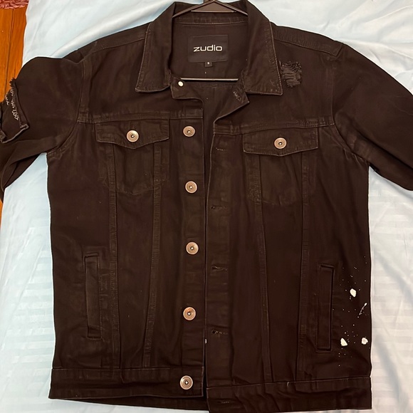 Denim Jacket Black - Picture 1 of 5